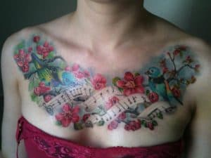 Chest Tattoos For Women That Draw Approving Eyes Ritely