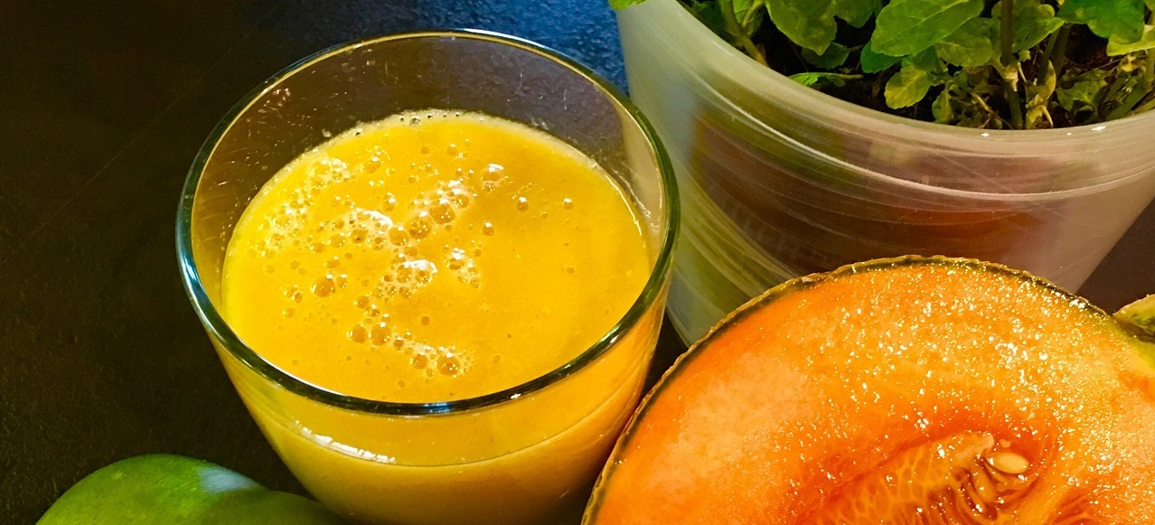 Boost Your Vitamin A Intake with a Cantaloupe Smoothie
