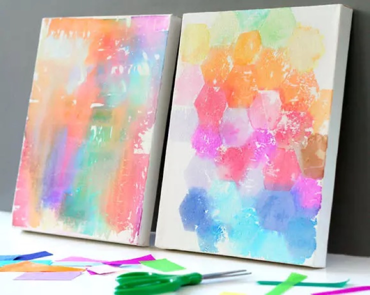 Fill Your Walls With 23 Canvas Painting Ideas You Can Easily DIY