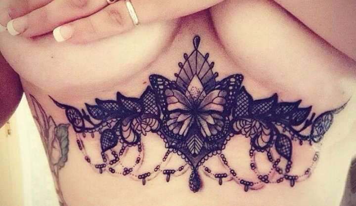 23. Butterfly And Lace.