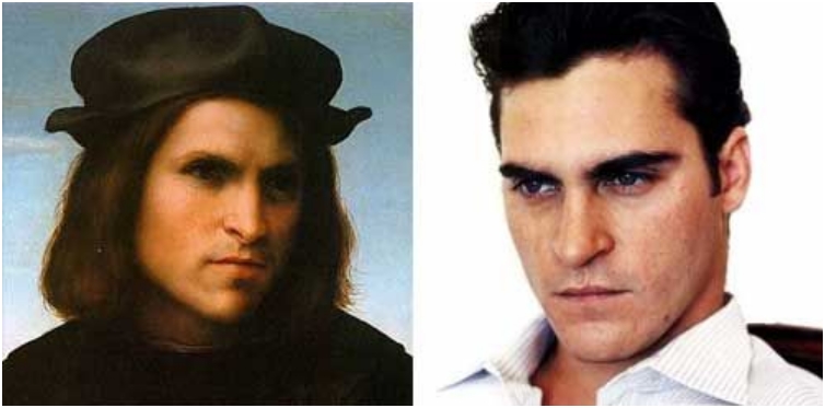 38 Celebrities And Their Lookalikes From History