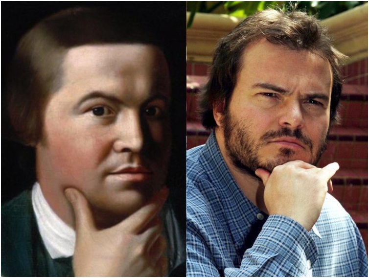 38 Celebrities And Their Lookalikes From History