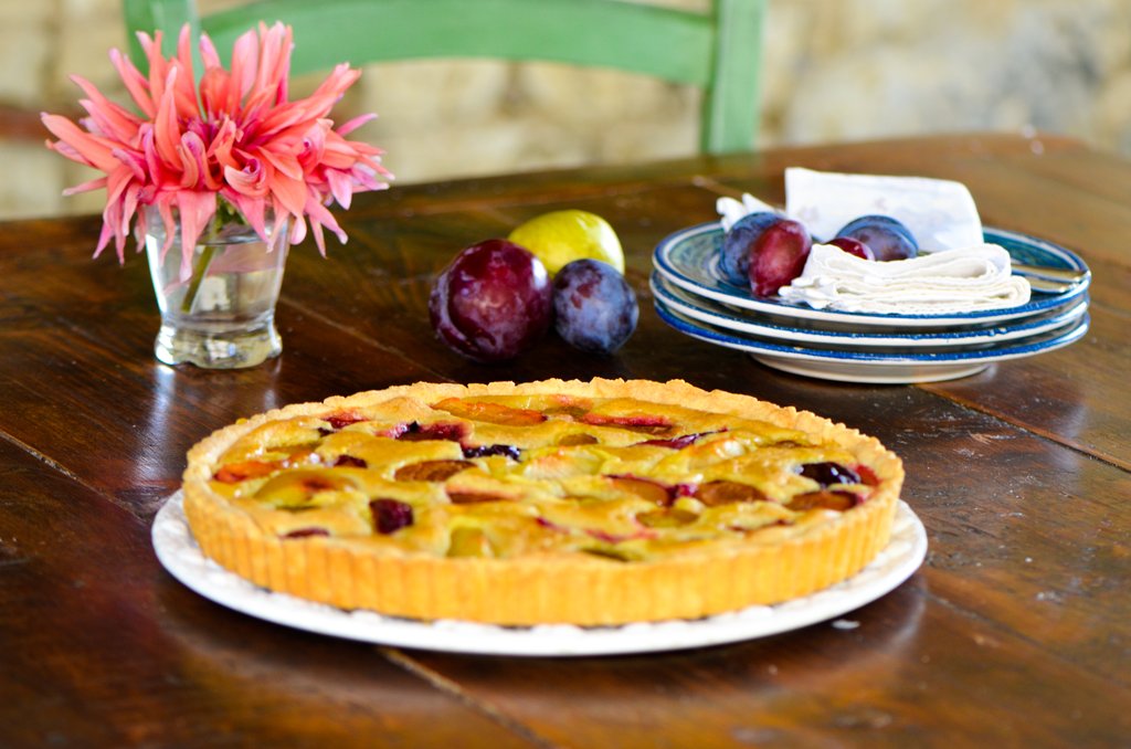 italian plum tart recipe