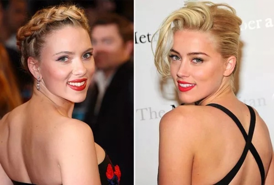45. Scarlett Johansson And Amber Heard.