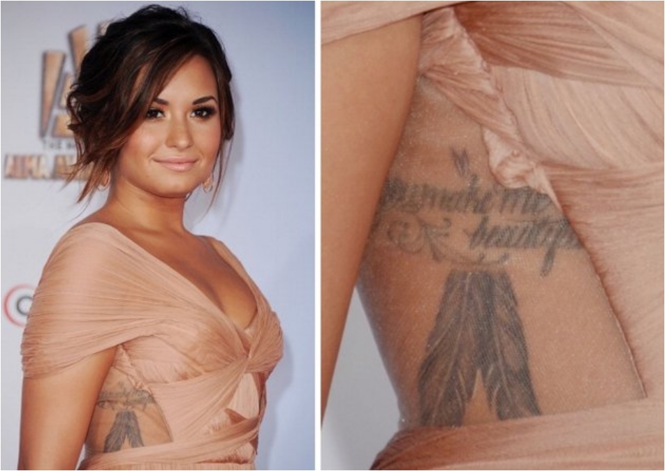 Demi Lovato's 15 Tattoos And Their Meaning