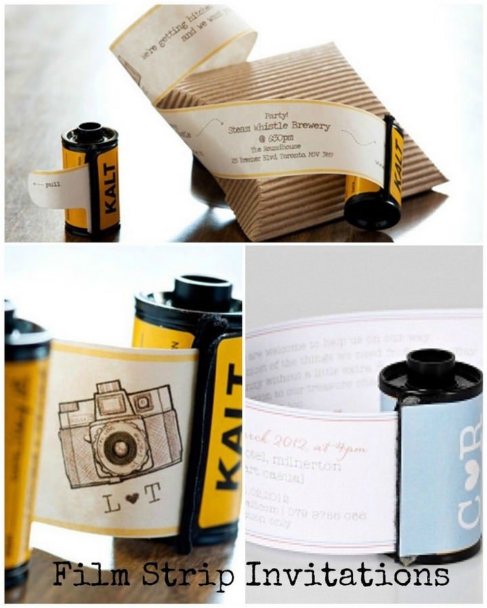 30 Creative Ideas to Make Your Own Wedding Invitations