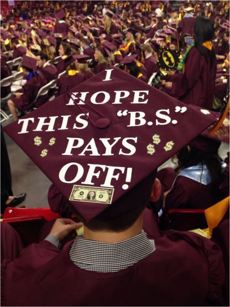 35+ Most Honest, Yet Funny Graduation Caps Ever Made
