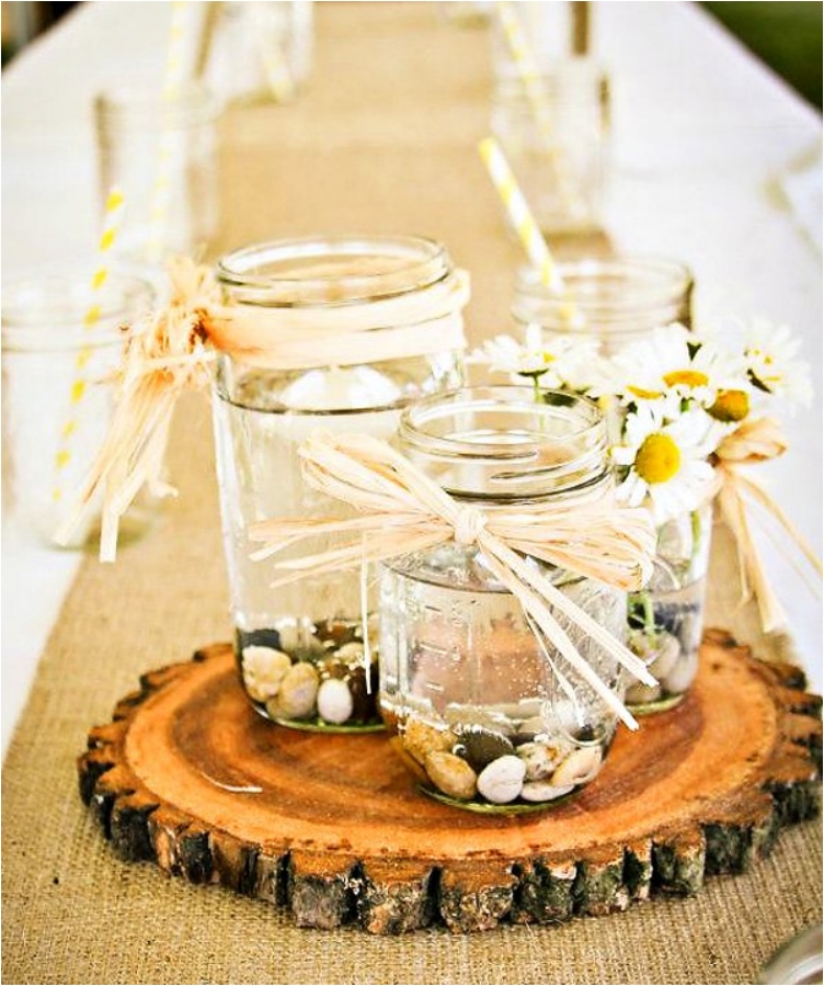 35 Thrifty Mason Jar Centerpieces That Look Simply Amazing Ritely   Mason Jar Centerpieces Blog.hwtm  