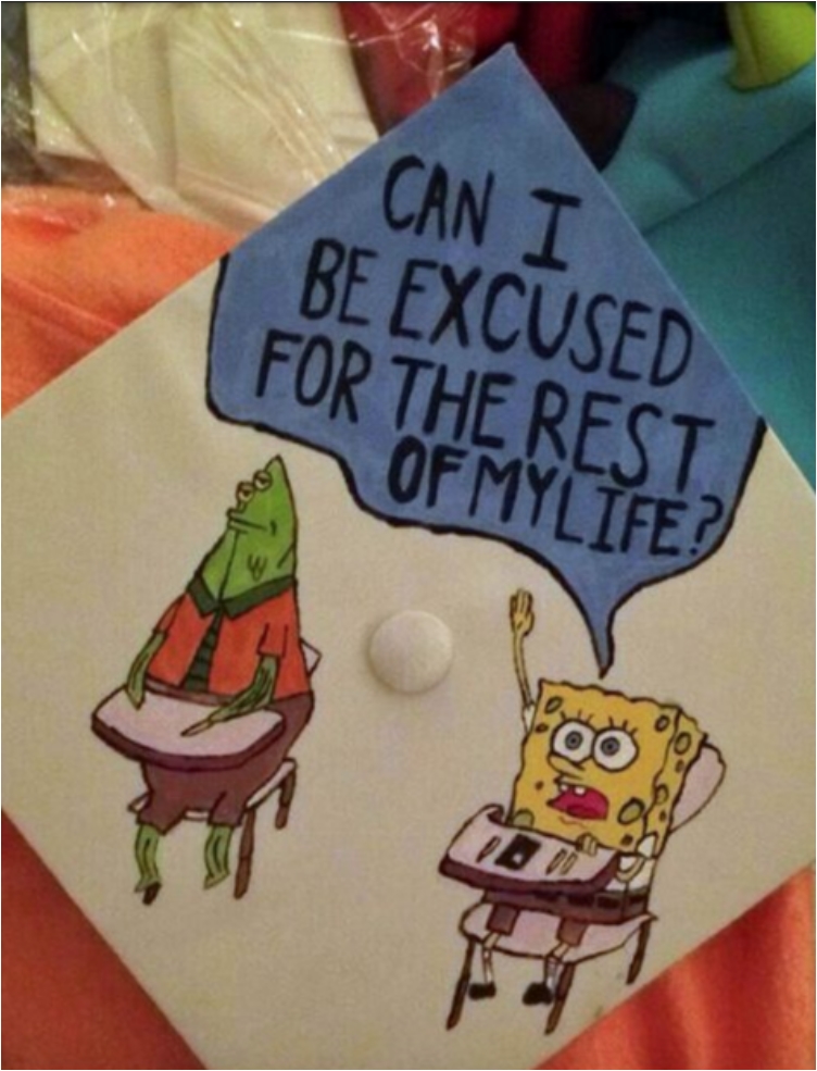 35+ Most Honest, Yet Funny Graduation Caps Ever Made