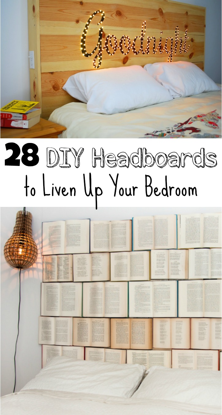 28 DIY Headboards to Liven Up Your Bedroom