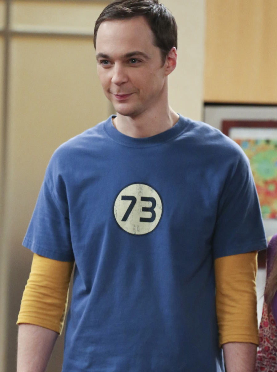 what is the 73 shirt sheldon wears