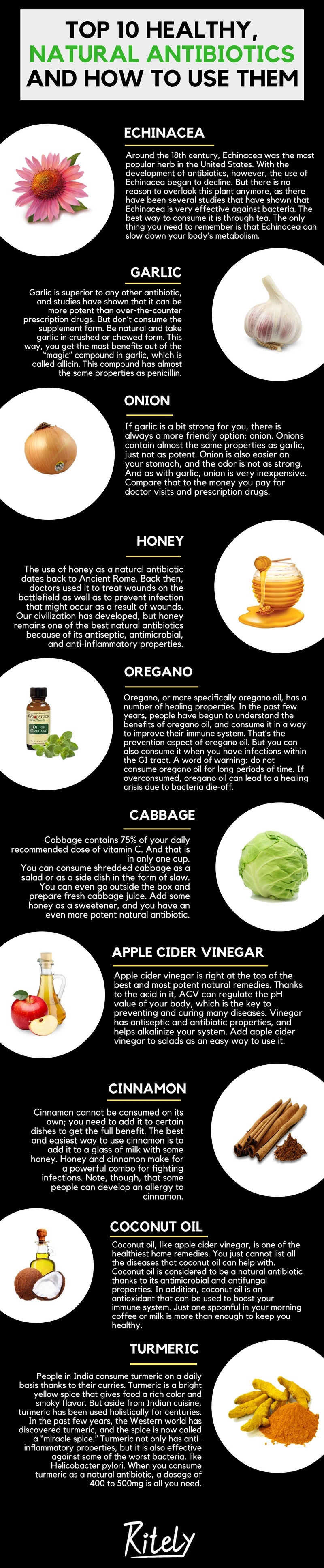 Top 16 Healthy, Natural Antibiotics and How to Use Them