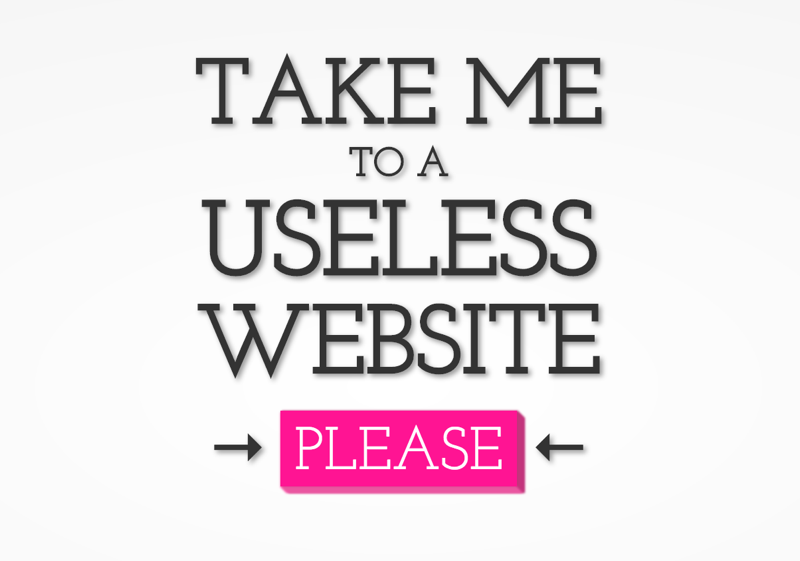 theuselessweb.com