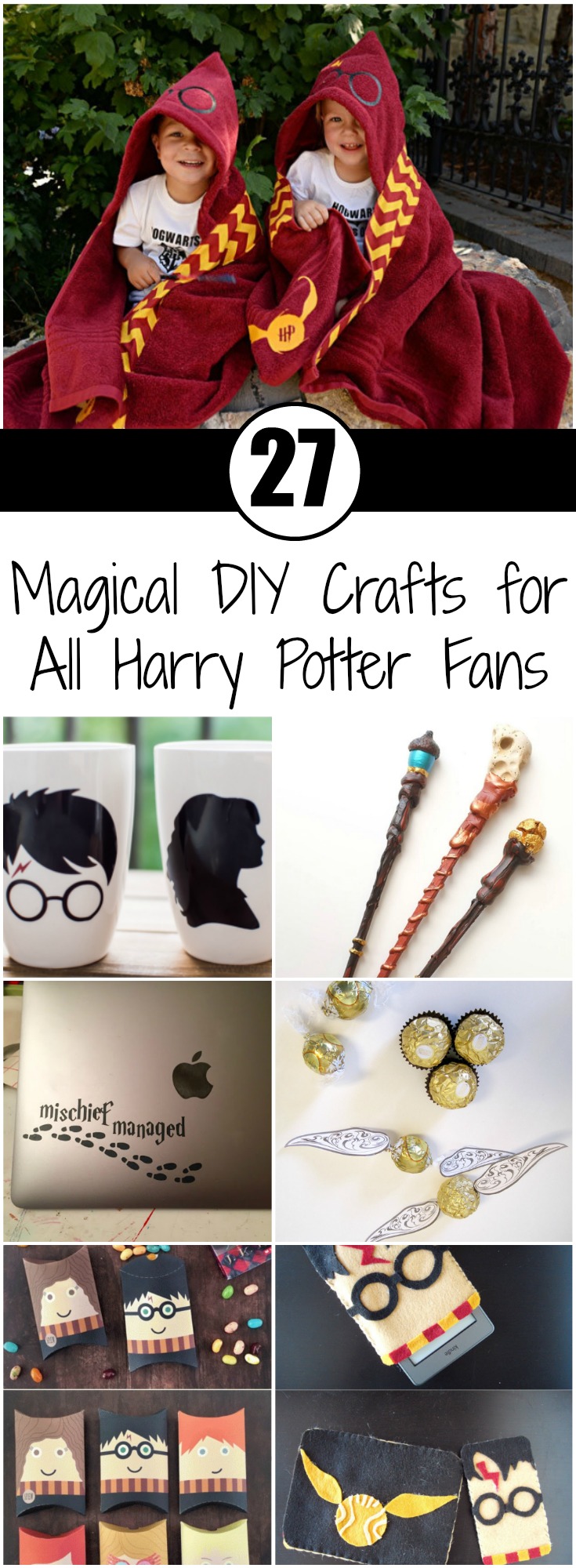 27 Magical DIY Crafts for All Harry Potter Fans