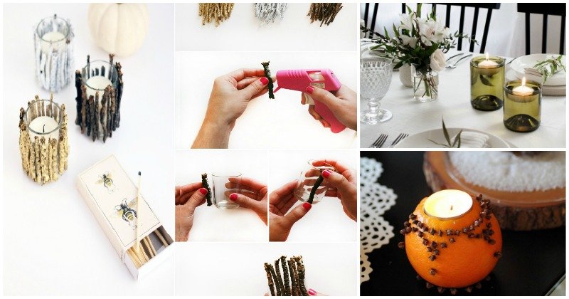 DIY Candle Holders to Add Flair to Your Home