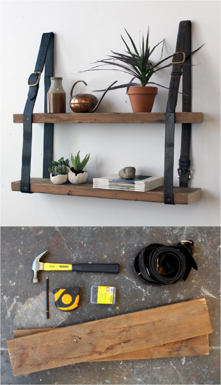 31 DIY Hanging Shelves Perfect for Every Room in Your Home ...