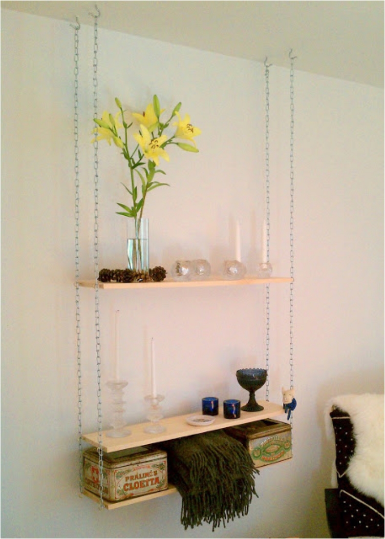 31 DIY Hanging Shelves Perfect for Every Room in Your Home ...