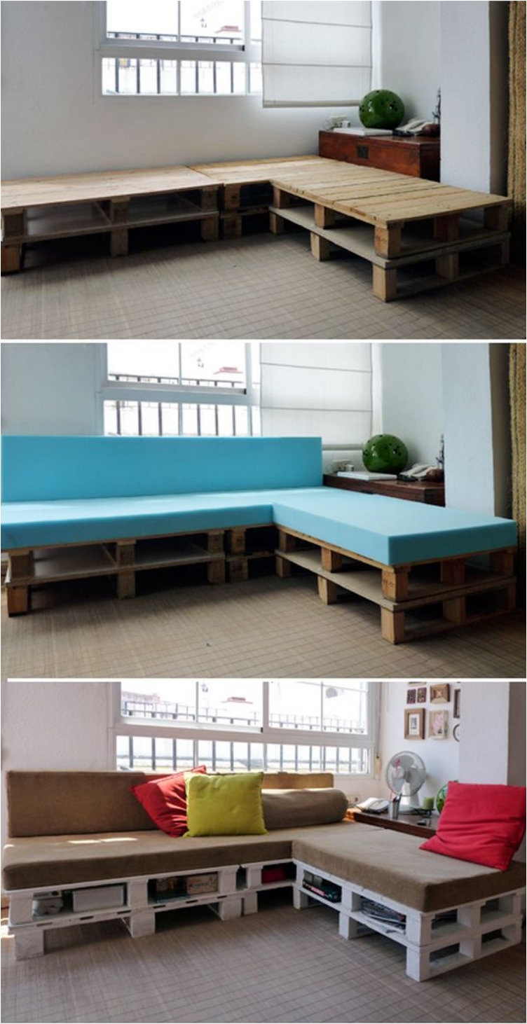 18 DIY Pallet Sofas Perfect for Indoors and Outdoors