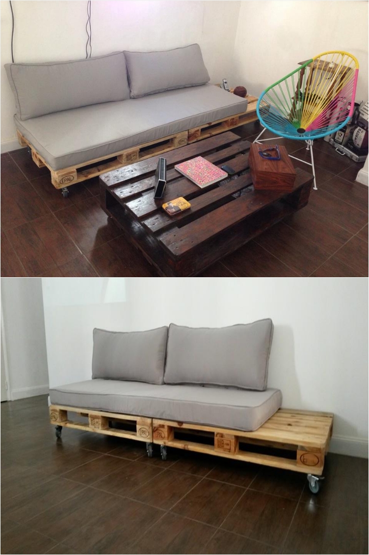 18 DIY Pallet Sofas Perfect for Indoors and Outdoors