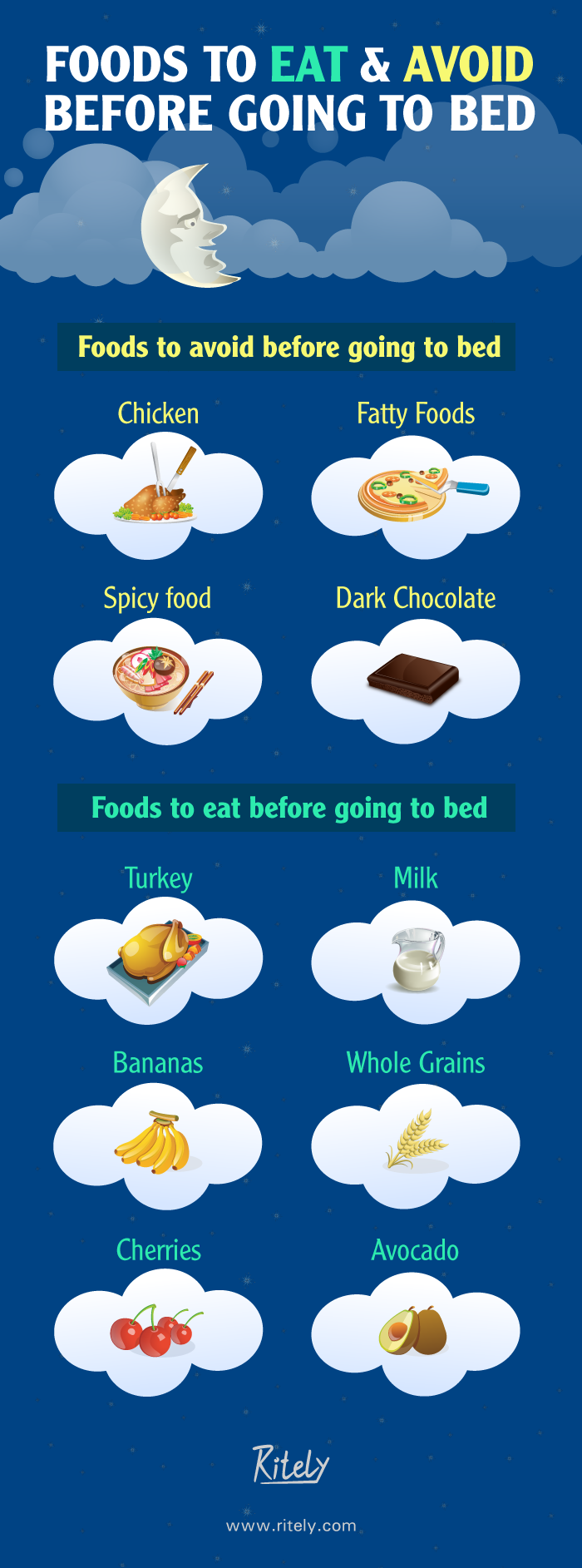 What Foods To Eat Right Before Bed at Phillip Southall blog