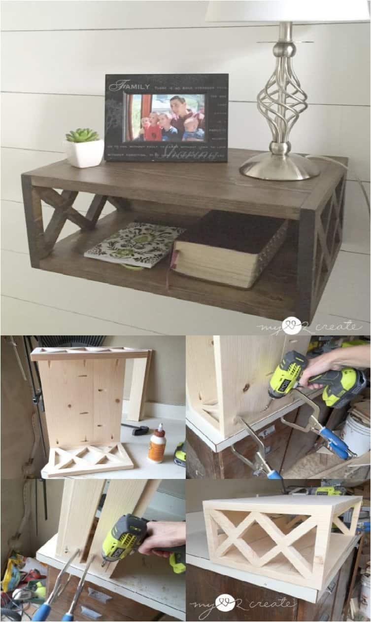 20 Creative DIY Nightstands Every Bedroom Needs