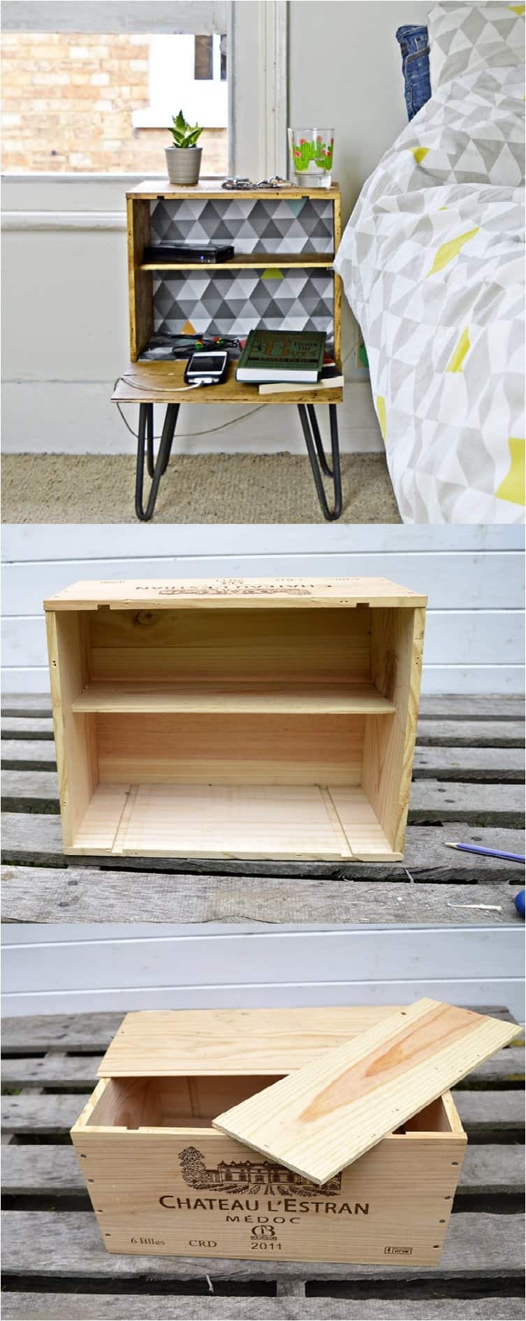 20 Creative DIY Nightstands Every Bedroom Needs