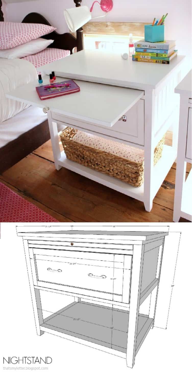 20 Creative DIY Nightstands Every Bedroom Needs