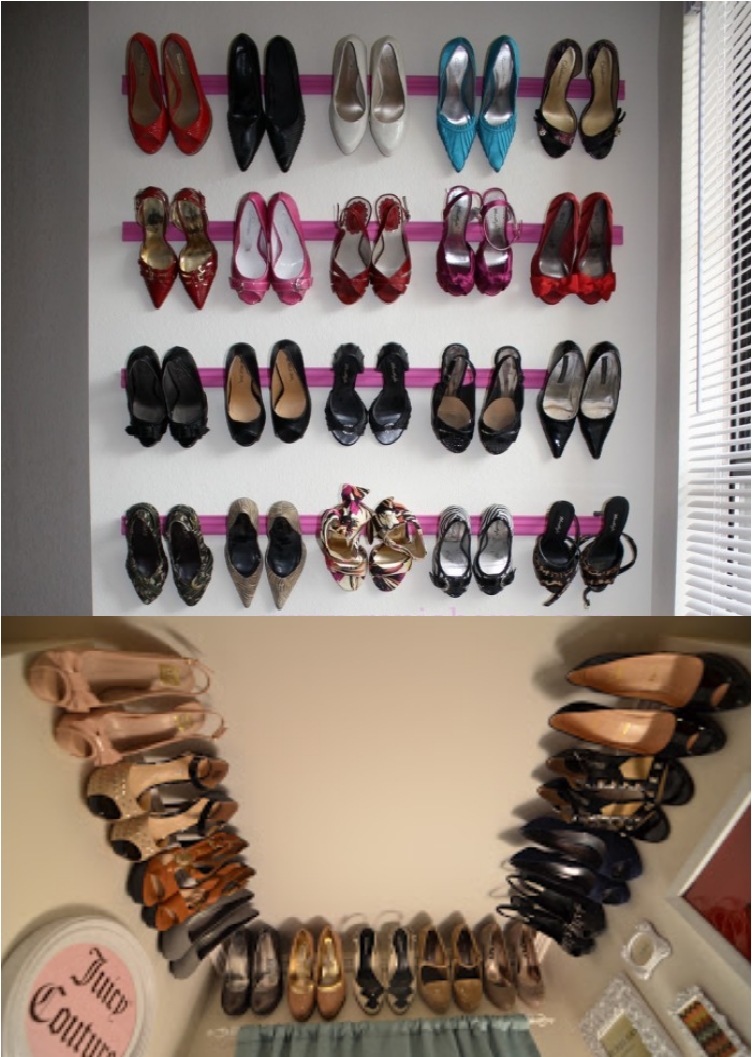 27 Easy DIY's to Organize Your Shoe Collection