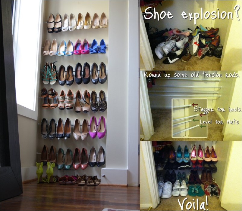 27 Easy DIY's to Organize Your Shoe Collection
