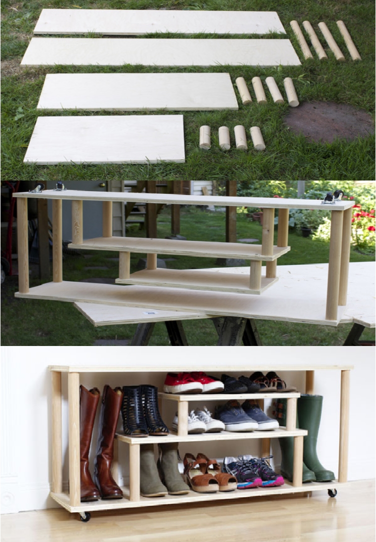 27 Easy DIY's to Organize Your Shoe Collection