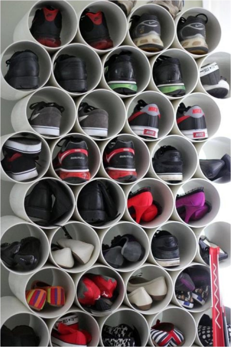 27 Easy DIY's to Organize Your Shoe Collection