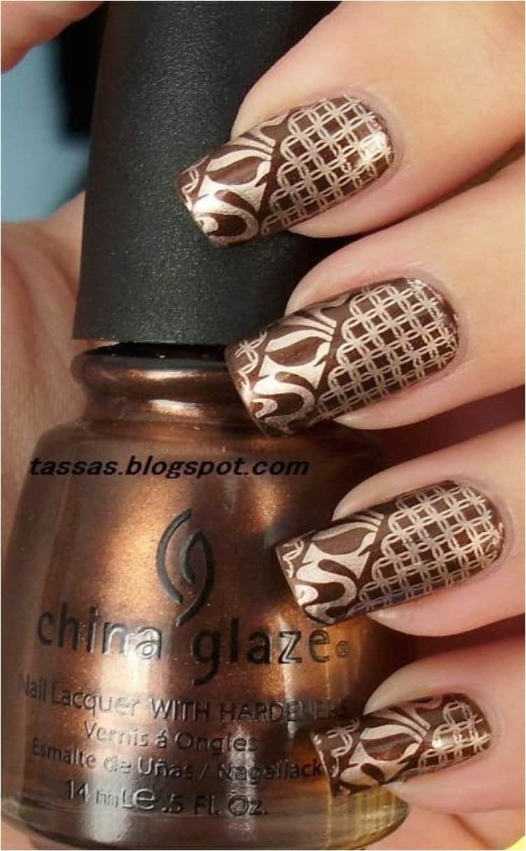 30 Deliciously Creative Chocolate Nail Designs