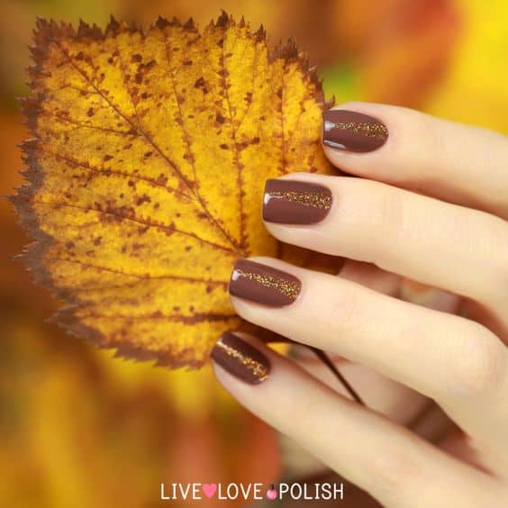 30 Deliciously Creative Chocolate Nail Designs