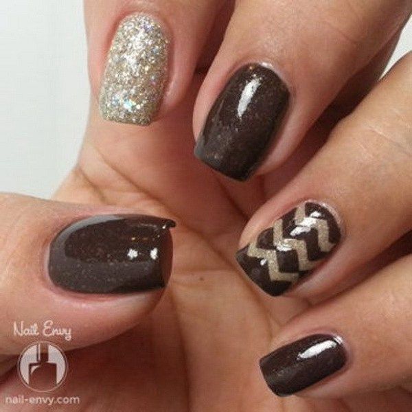 30 Deliciously Creative Chocolate Nail Designs