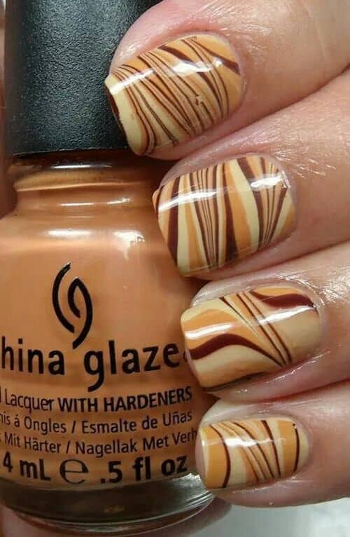 30 Deliciously Creative Chocolate Nail Designs