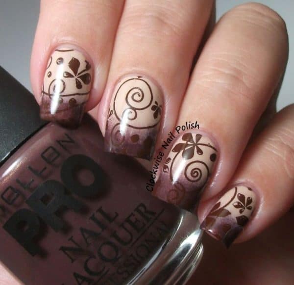 30 Deliciously Creative Chocolate Nail Designs