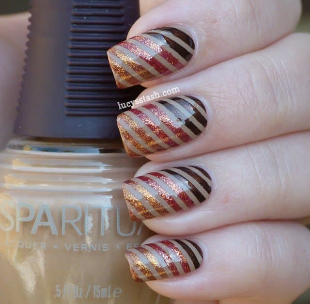 30 Deliciously Creative Chocolate Nail Designs