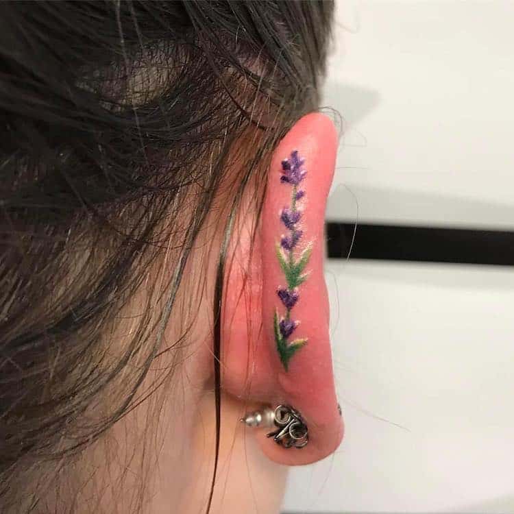 23 Helix Ear Tattoos: The Newest Way to Decorate Your Ears