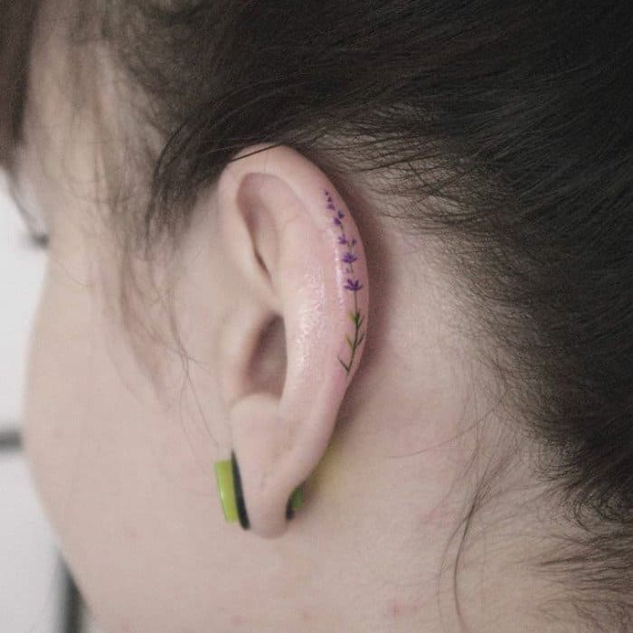 23 Helix Ear Tattoos: The Newest Way to Decorate Your Ears  Ritely