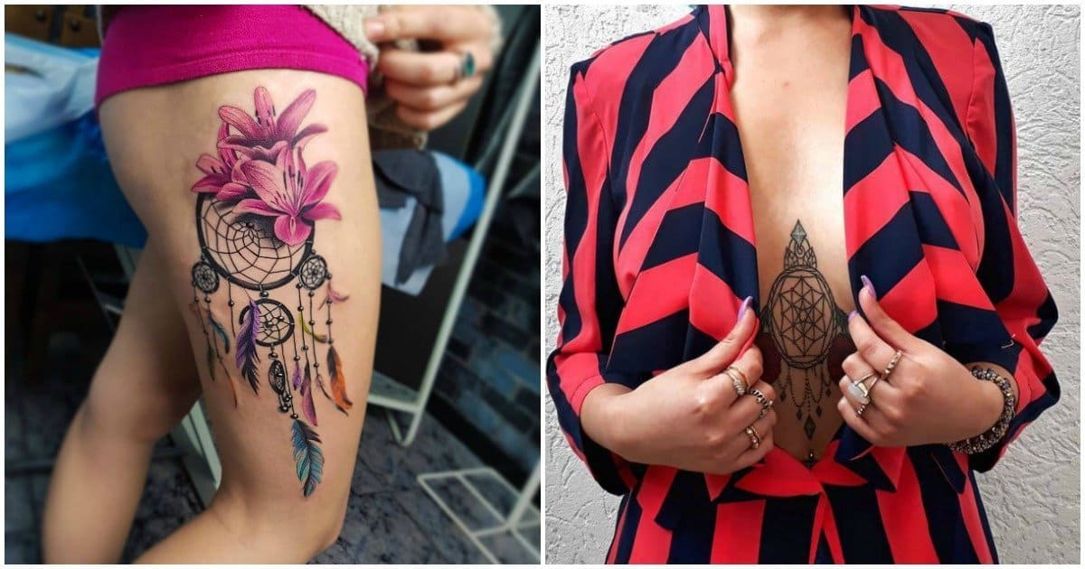 Dream Catcher Tattoo Designs