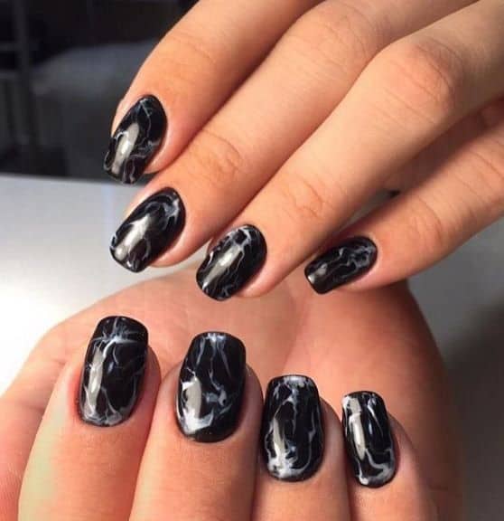 30 Black Nail Designs That Are Anything but Goth