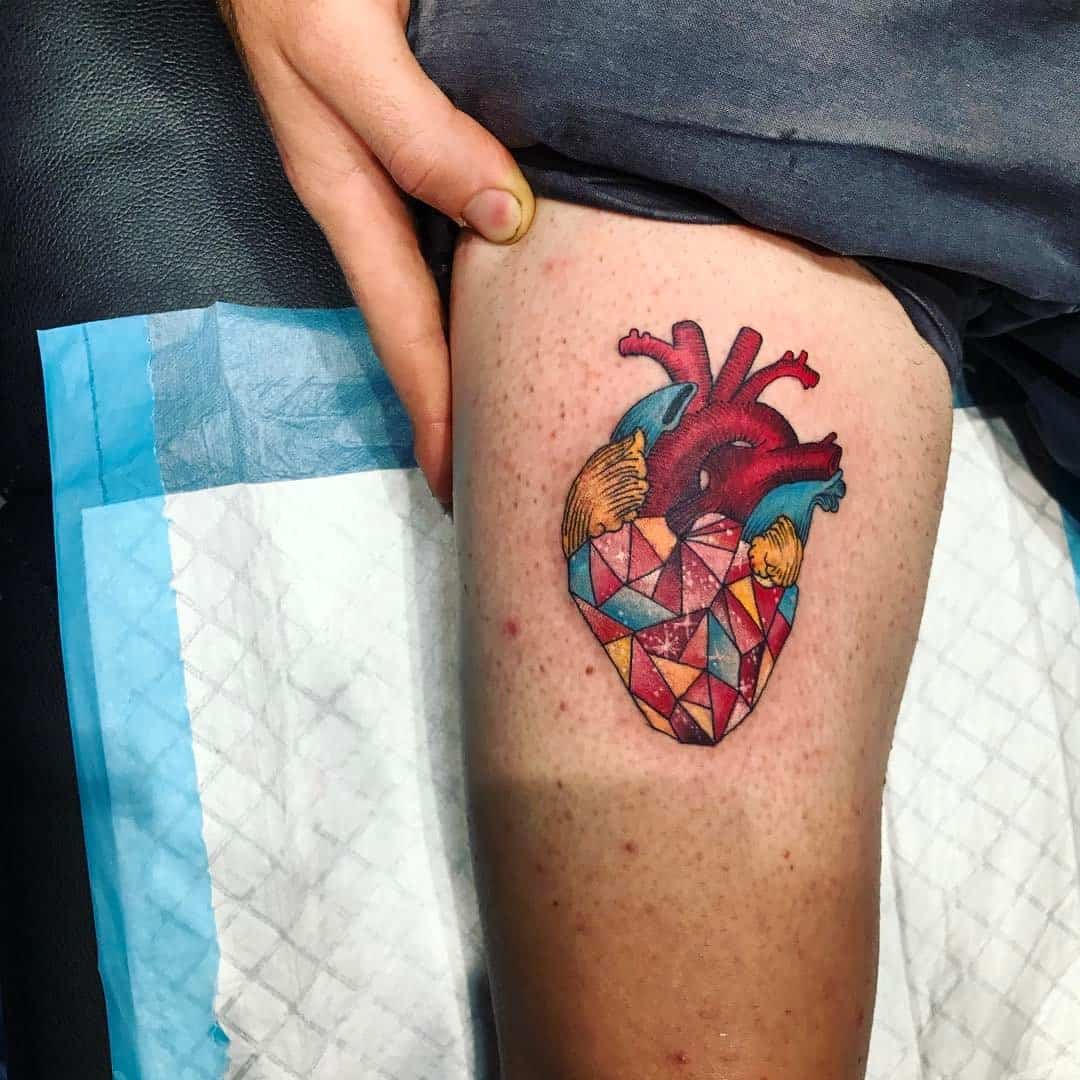 28 heart tattoo designs for every taste - ritely