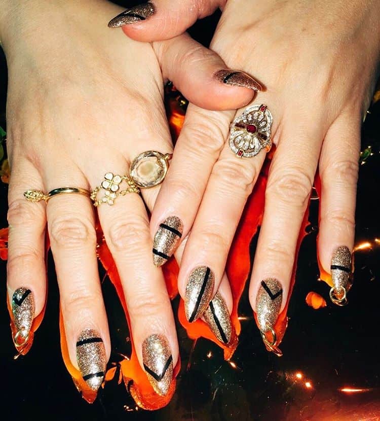 24 Pierced Nails: A 90s Nail Trend Makes a Comeback