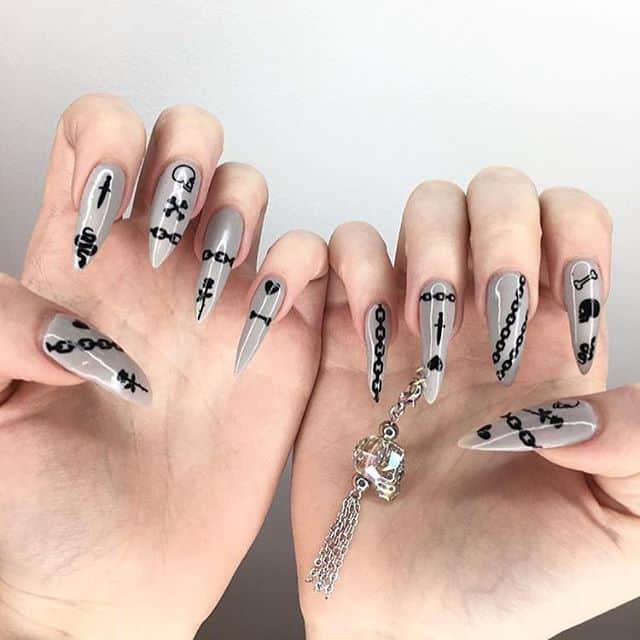 24 Pierced Nails: A 90s Nail Trend Makes a Comeback