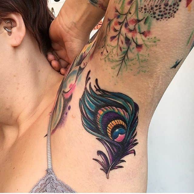 35 Armpit Tattoos That Are Painfully Amusing