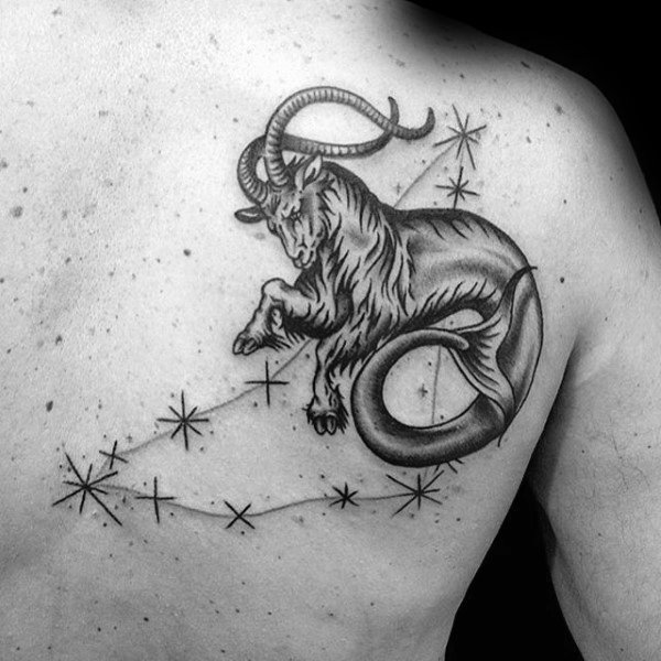 40 Best Capricorn Tattoo Designs and Their Meanings  Saved Tattoo