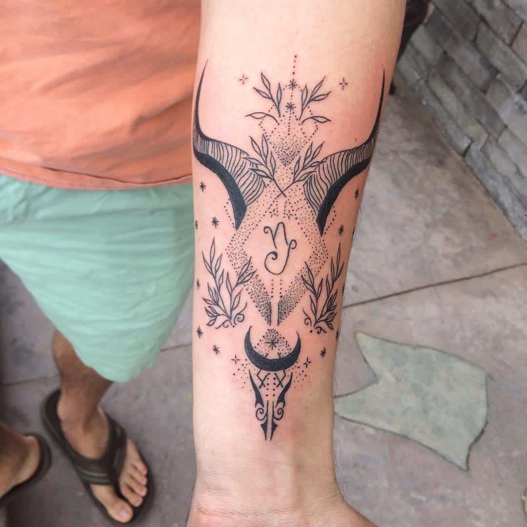 22 Capricorn Tattoos Fitting For These Grounded Planners ...