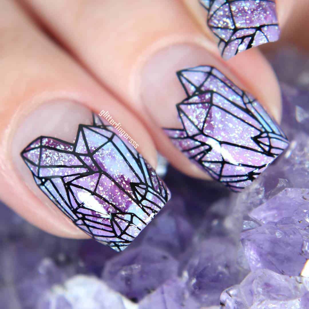 18 Diamond Nails Becoming A Hit From Korea