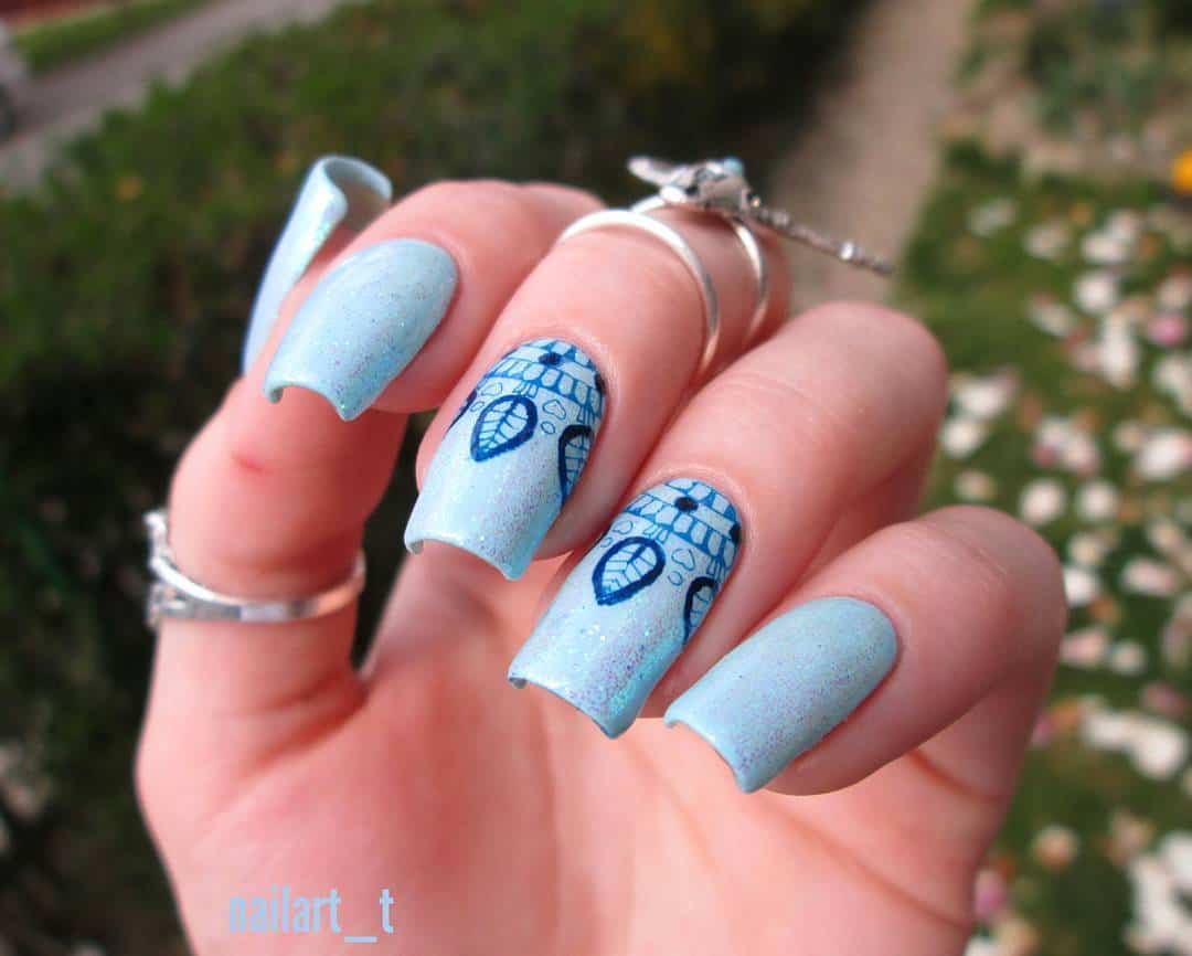 25 Beautiful Feather Nail Designs To Blow You Away