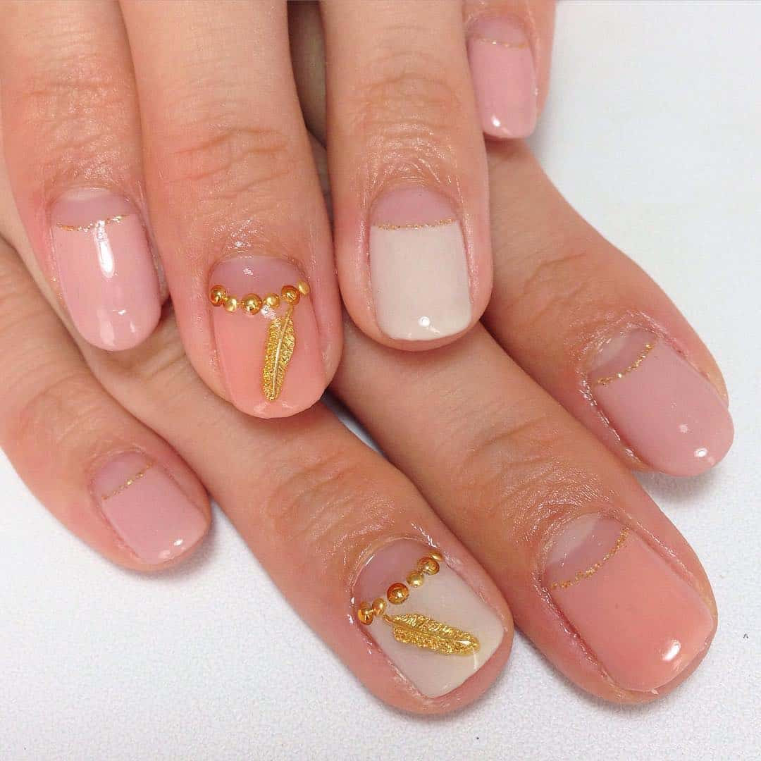25 Beautiful Feather Nail Designs To Blow You Away